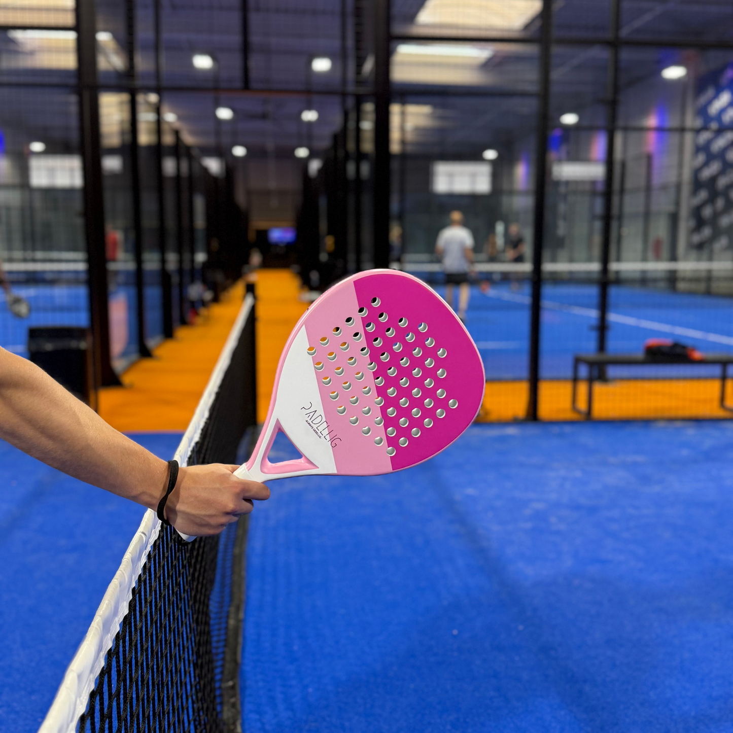 Padelracket Padellig 3K Pink Delight – Inclusief tas & 3 ballen