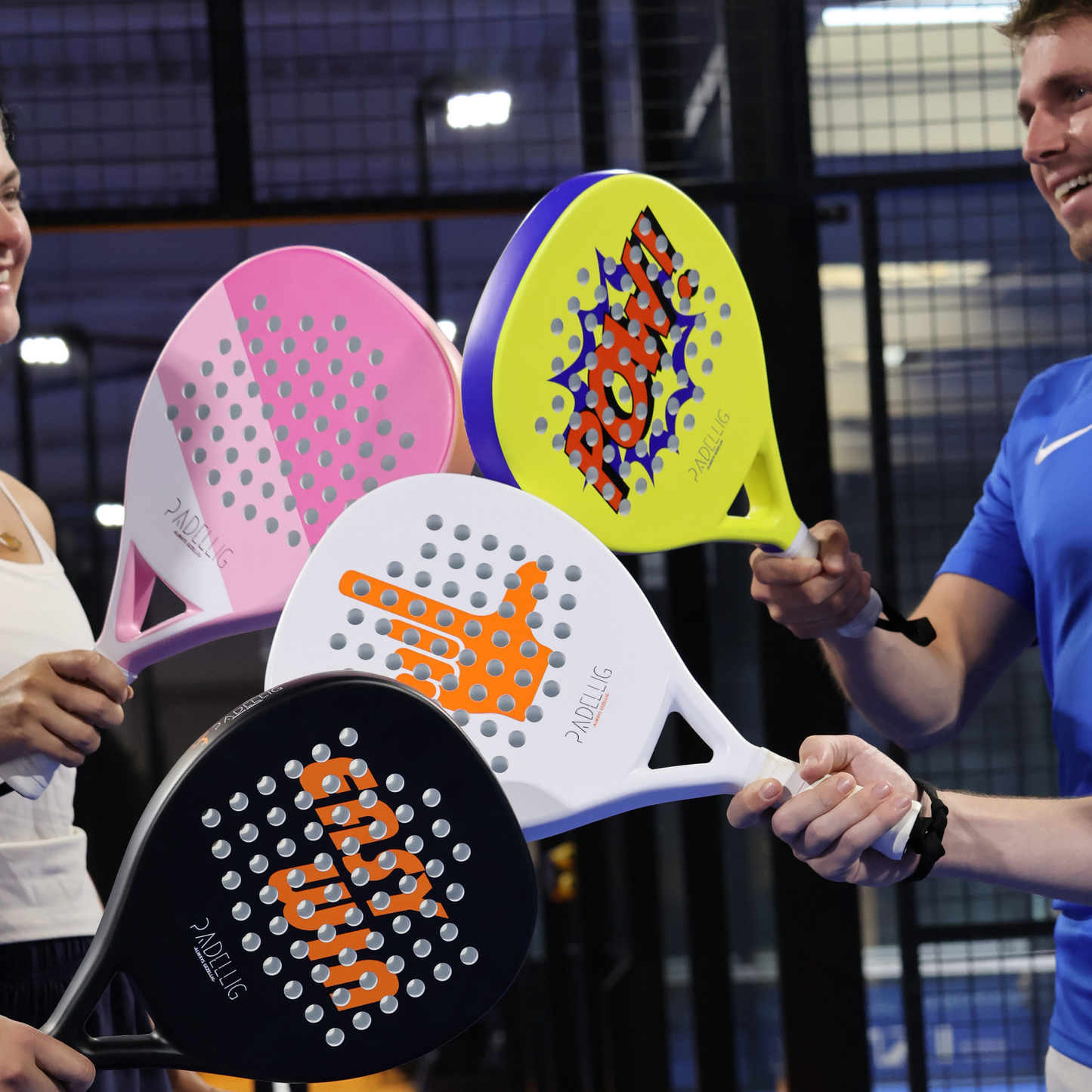 Padelracket Padellig 3K Loser edition – Inclusief tas & 3 ballen