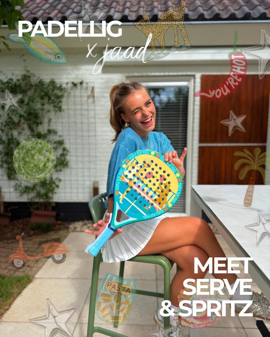Padellig padelracket 3K full carbon - SERVE & SPRTIZ