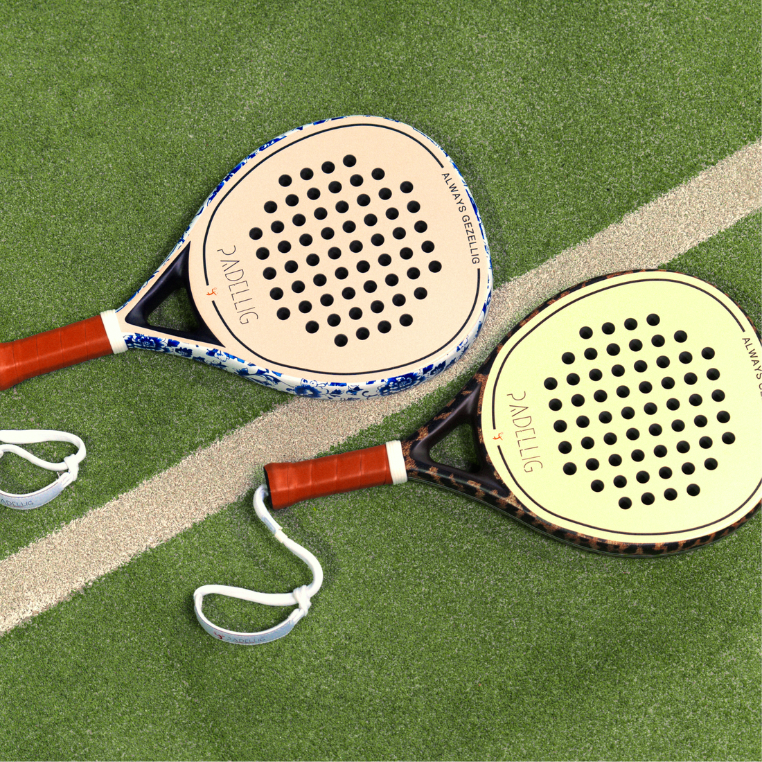 Padellig - PANTER & DELFTS BLAUW - 12K CARBON - kwaliteit en design