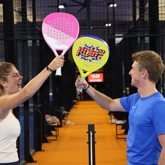 Padelracket Padellig 3K Pink Delight – Inclusief tas & 3 ballen