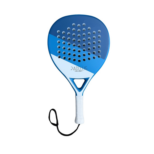 Padelracket Padellig 3K Blue Delight – Inclusief tas & 3 ballen