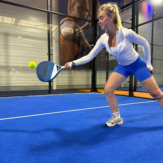 Padelracket Padellig 3K Blue Delight – Inclusief tas & 3 ballen