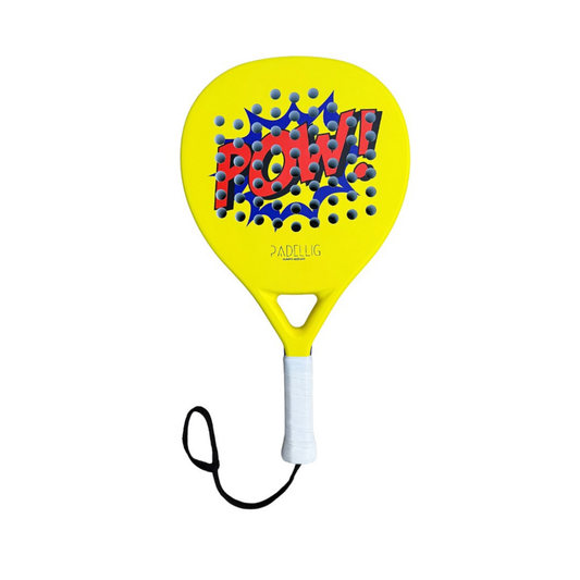 Padelracket Padellig 3K POW! edition – Inclusief tas & 3 ballen