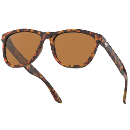 Padelbril - Terra - Tortoise dark brown frame | amber lens