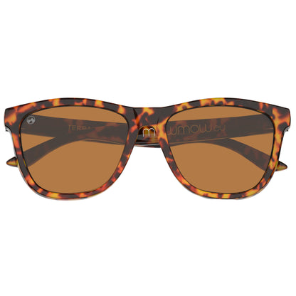 Padelbril - Terra - Tortoise dark brown frame | amber lens