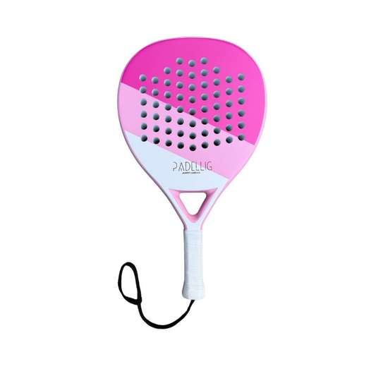 Padelracket Padellig 3K Pink Delight – Inclusief tas & 3 ballen