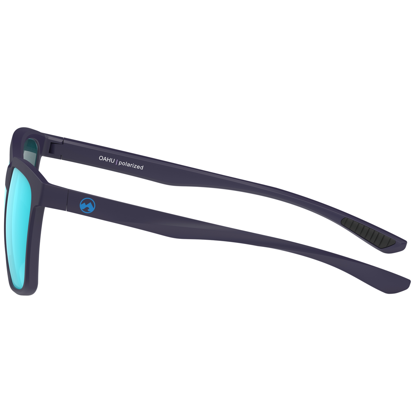 Padelbril - Oahu - Matte dark navy frame | ice blue lens