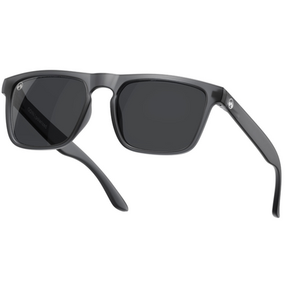 Padelbril - Odin - matte transparent grey/black