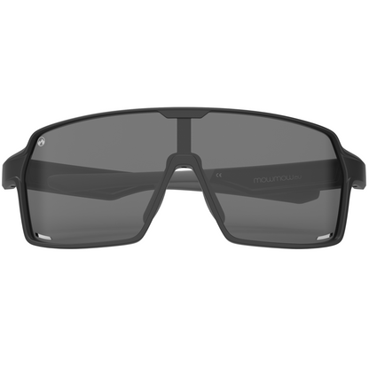 Padelbril - Titan - Matte black frame | black lens