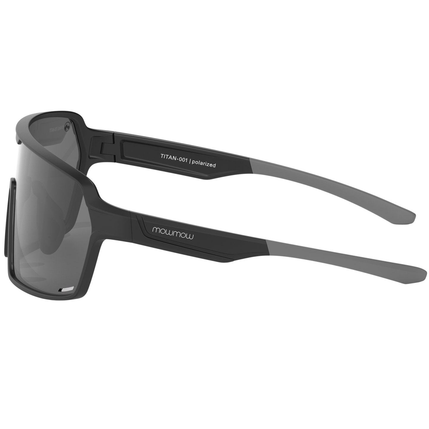 Padelbril - Titan - Matte black frame | black lens